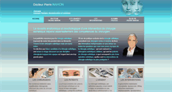 Desktop Screenshot of chirurgie-esthetique-pierre-nahon.fr